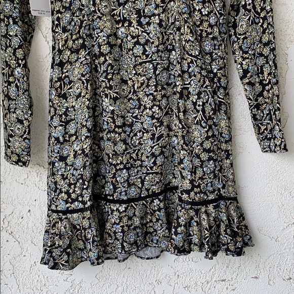 Free People Boheme Mini Dress Size 6 - Picture 7 of 8